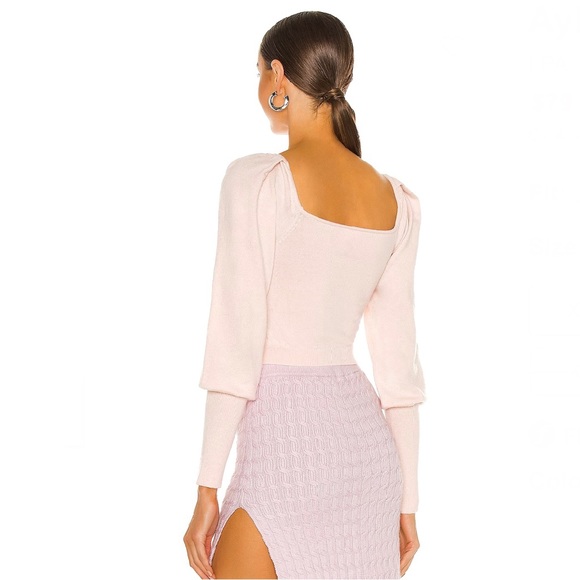 LPA REVOLVE PINK LONG SLEEVE KNIT TOP - Picture 6 of 8